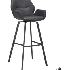 Barstoel Lizz 80cm Bull Antraciet^Trendhopper Best