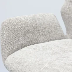 Barstoel Lizz 65cm stof Taupe^Trendhopper Hot