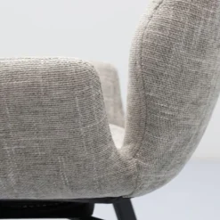 Barstoel Lizz 65cm stof Taupe^Trendhopper Hot