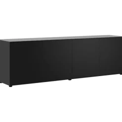 Dressoir Moiano zwart 200 cm^Trendhopper Sale