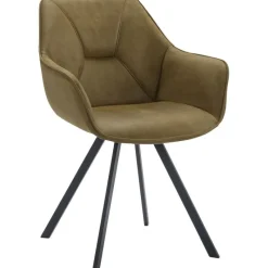 Eetkamerstoel Beatty microleder Moss^Trendhopper Outlet