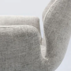 Eetkamerstoel Vieve stof Taupe^Trendhopper Hot