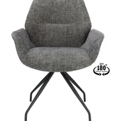 Eetkamerstoel Vieve stof Darkgrey^Trendhopper Discount