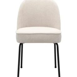 Eetkamerstoel Vogue Gear Natural met zwarte poten^Trendhopper Clearance