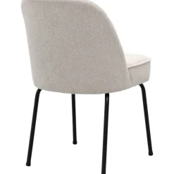 Eetkamerstoel Vogue Gear Natural met zwarte poten^Trendhopper Clearance