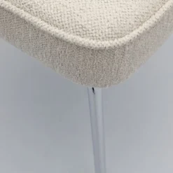 Eetkamerstoel Vogue Gear Natural met chromen poten^Trendhopper Outlet