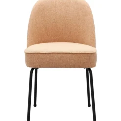 Eetkamerstoel Vogue Gear Powder met zwarte poten^Trendhopper