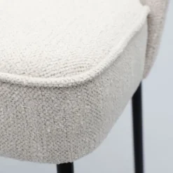 Eetkamerstoel Vogue Gear Powder met zwarte poten^Trendhopper