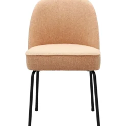 Eetkamerstoel Vogue Gear Powder met zwarte poten^Trendhopper