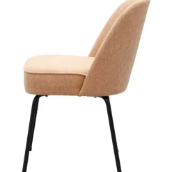 Eetkamerstoel Vogue Gear Powder met zwarte poten^Trendhopper