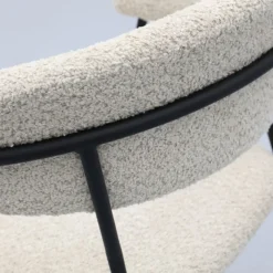 Eetkamerstoel Zeri met zwart frame^Trendhopper Best