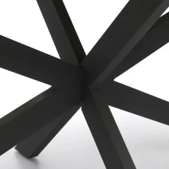 Eettafel Haiko Deens - Verjongd geborsteld Blad - 180x100 - Matrixpoot^Trendhopper Clearance