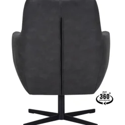 Fauteuil Helin Bull Antraciet^Trendhopper Clearance