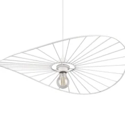Hanglamp Chapeau mat wit Excl. 1x E27 7W^Trendhopper Online
