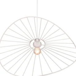 Hanglamp Chapeau mat wit Excl. 1x E27 7W^Trendhopper Online