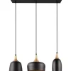 Hanglamp Chiraz mat zwart Excl. 3x E27 4,9W^Trendhopper Best