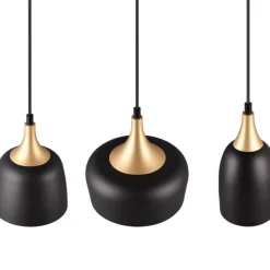 Hanglamp Chiraz mat zwart Excl. 3x E27 4,9W^Trendhopper Best