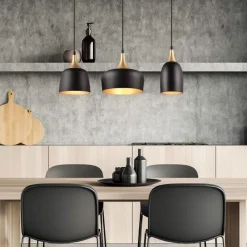 Hanglamp Chiraz mat zwart Excl. 3x E27 4,9W^Trendhopper Best