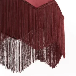 Hanglamp Malagia Velvet Bordeaux 60cm^Trendhopper Outlet