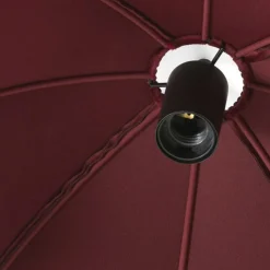 Hanglamp Malagia Velvet Bordeaux 40cm^Trendhopper Hot