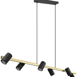 Hanglamp Mikay goud excl. fitting 6x GU10 3W^Trendhopper