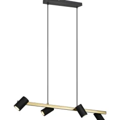 Hanglamp Mikay goud excl. fitting 4x GU10 3W^Trendhopper New