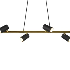 Hanglamp Mikay goud excl. fitting 4x GU10 3W^Trendhopper New