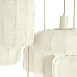 Hanglamp Tulsa 7-lichts rond Creme^Trendhopper Sale