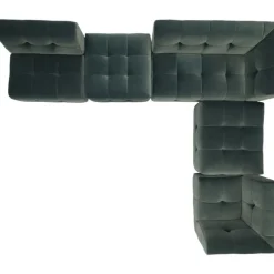 Hoekbank Cluny Regency Turquoise^Trendhopper New