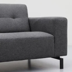 Hoekbank Viborg Nero Grey links^Trendhopper Outlet
