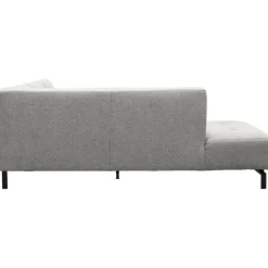 Hoekbank Viborg Nero Lightgrey links^Trendhopper New
