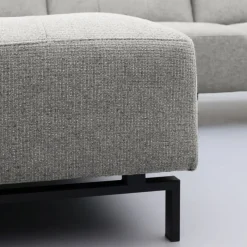 Hoekbank Viborg Nero Lightgrey links^Trendhopper New