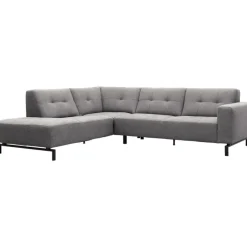 Hoekbank Viborg Nero Steel links^Trendhopper Clearance