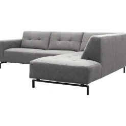 Hoekbank Viborg Nero Steel rechts^Trendhopper Clearance