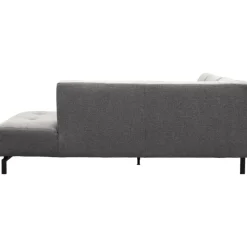 Hoekbank Viborg Nero Steel rechts^Trendhopper Clearance