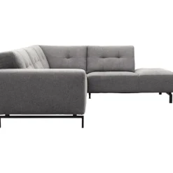 Hoekbank Viborg Nero Steel rechts^Trendhopper Clearance