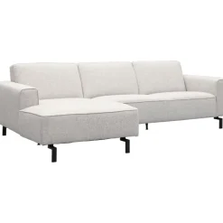 Hoekbank Vik Nero Lightgrey Links^Trendhopper Best