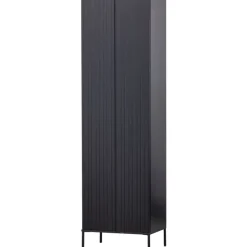 Hoge kast Gravure New Grenen Zwart^Trendhopper Online