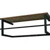 Kapstok Marco 5 haken zwart/eiken^Trendhopper New