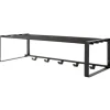 Kapstok Rex 2 zwart 70x19cm^Trendhopper Discount
