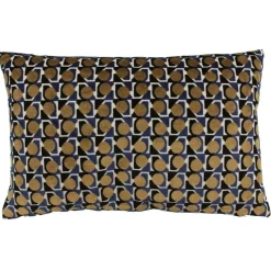 Kussenhoes Capsule 40x60 cm Indigo/Gold^Trendhopper Hot