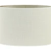 Lampenkap Saverna ovaal 38x17,5x28 cm eiwit^Trendhopper Outlet