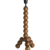 Lampvoet Vegio hout olie bruin 50 cm^Trendhopper Hot
