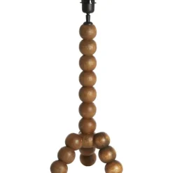 Lampvoet Vegio hout olie bruin 50 cm^Trendhopper Hot
