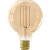 Lichtbron Globelamp 9,5 cm Recht Goud E27^Trendhopper Best