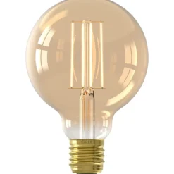 Lichtbron Globelamp 9,5 cm Recht Goud E27^Trendhopper Best