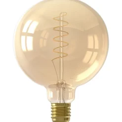 Lichtbron Globelamp Flex 12,5 cm Goud E27^Trendhopper Hot