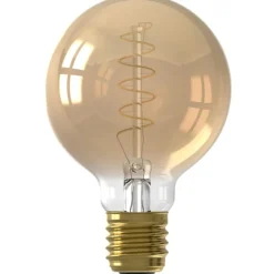 Lichtbron Globelamp Flex 8cm Goud E27^Trendhopper Best