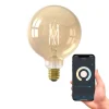 Lichtbron Globelamp Smart 12,5cm Goud E27^Trendhopper