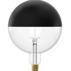 Lichtbron Kopspiegellamp XL 20 cm Zwart E27^Trendhopper Hot